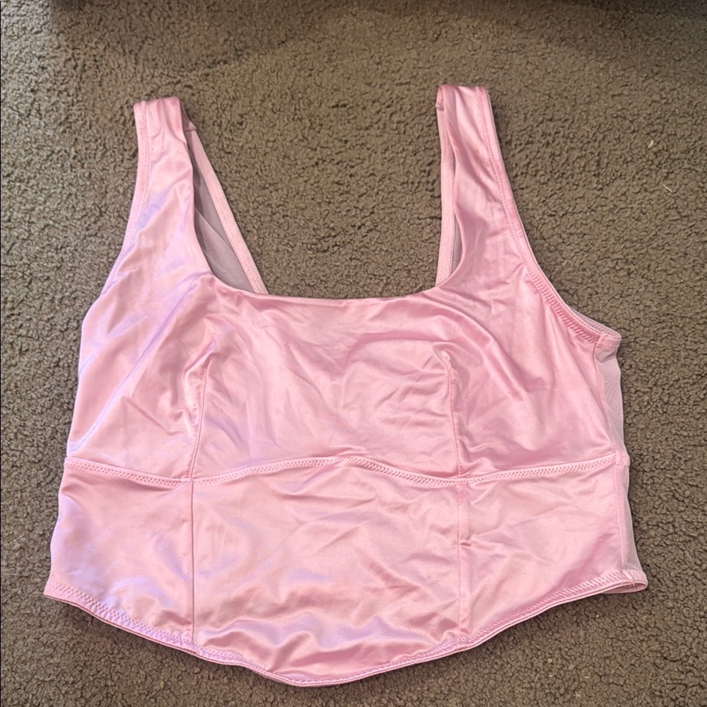 Colsie Pink Crop Top